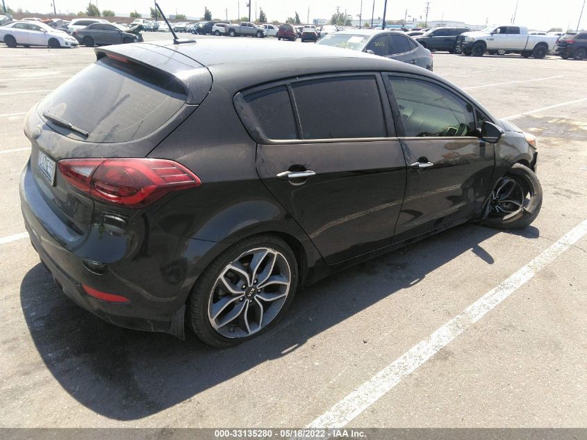 2016 KIA FORTE 5-DOOR SX KNAFZ5A38G5494544