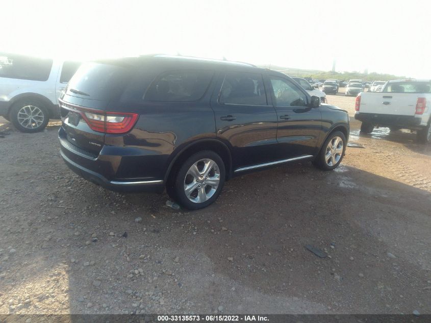 2014 DODGE DURANGO LIMITED 1C4RDHDG5EC970711