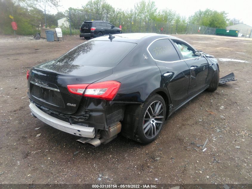 2017 MASERATI GHIBLI S Q4 ZAM57RTA9H1219101