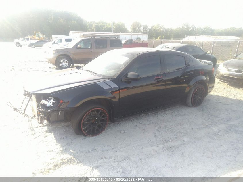 2013 DODGE AVENGER R/T 1C3CDZBG2DN587377