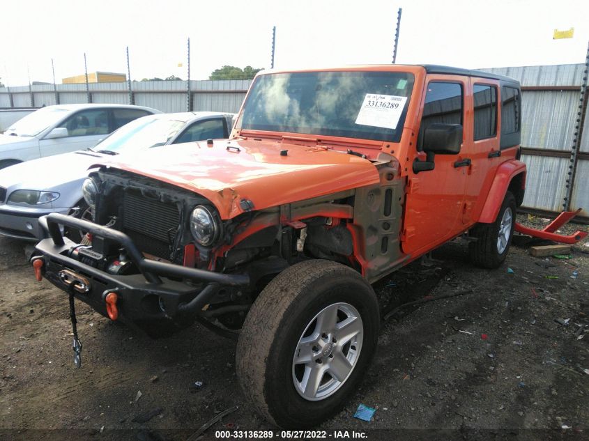 2015 JEEP WRANGLER UNLIMITED SAHARA 1C4BJWEG4FL636880