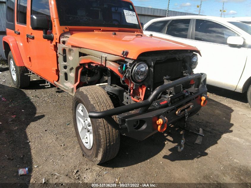 2015 JEEP WRANGLER UNLIMITED SAHARA 1C4BJWEG4FL636880