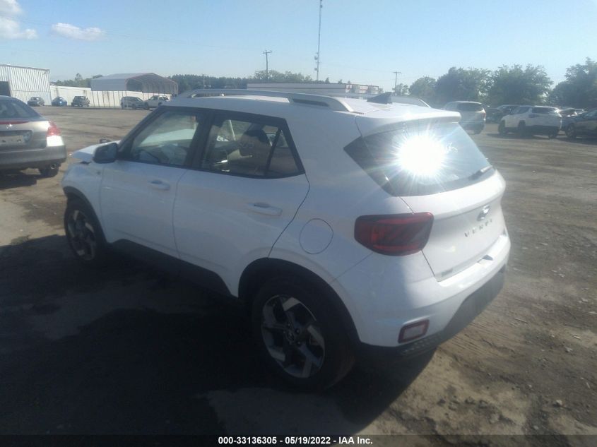 2022 HYUNDAI VENUE SEL KMHRC8A31NU138549