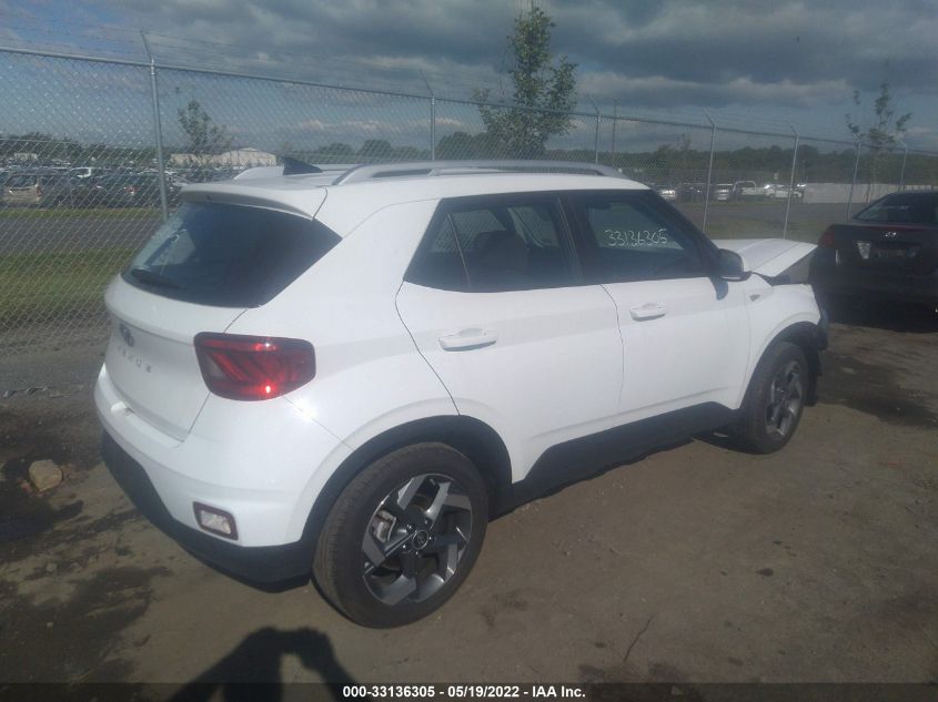 2022 HYUNDAI VENUE SEL KMHRC8A31NU138549