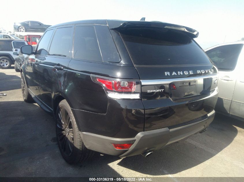 2016 LAND ROVER RANGE ROVER SPORT V6 SE SALWG2PFXGA111177