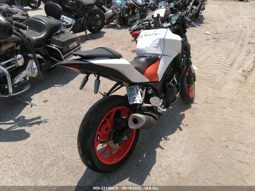 2021 YAMAHA MT-03 MH3RH20Y3MK005612