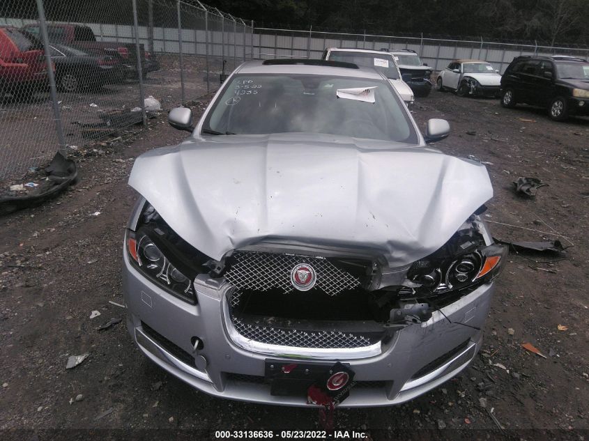 2014 JAGUAR XF I4 T SAJWA0ES6EPU24235