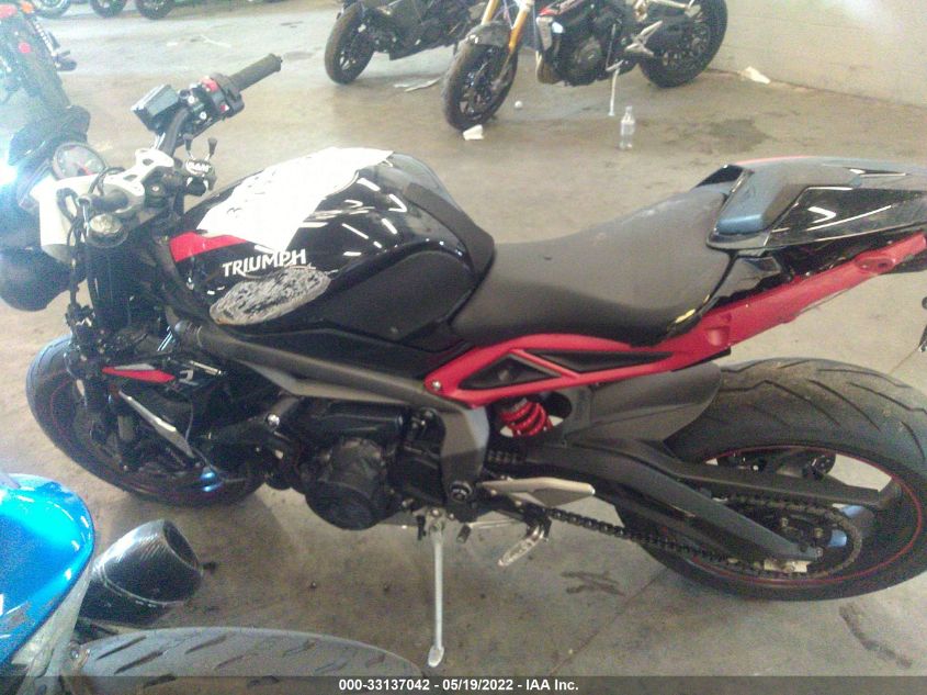 2020 TRIUMPH MOTORCYCLE STREET TRIPLE R SMTA534D7LTAB4453