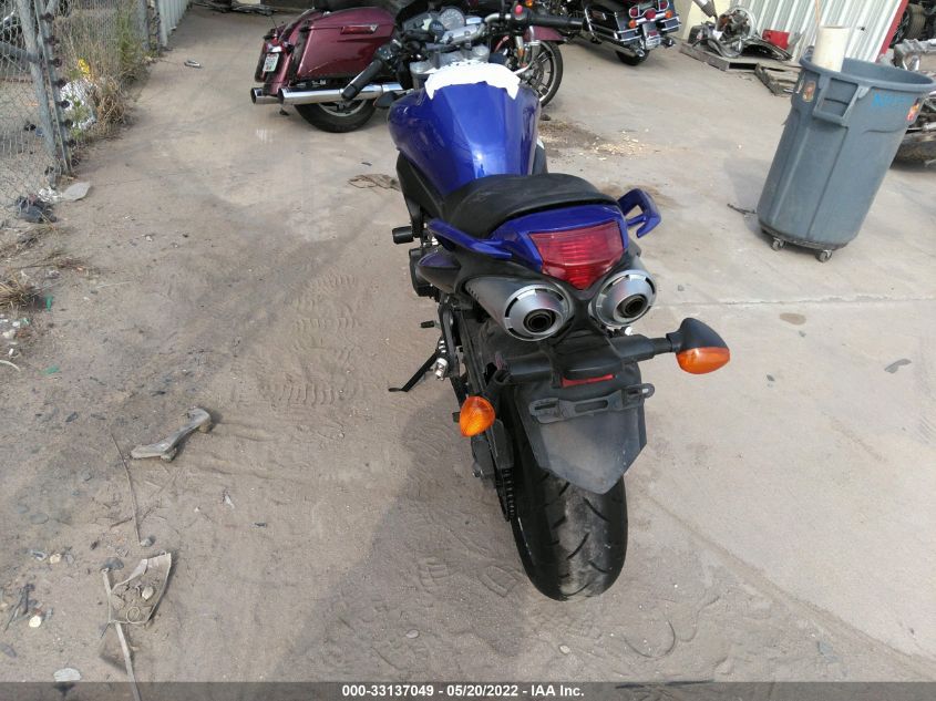 2007 YAMAHA FZ6 SHG JYARJ13E47A001850