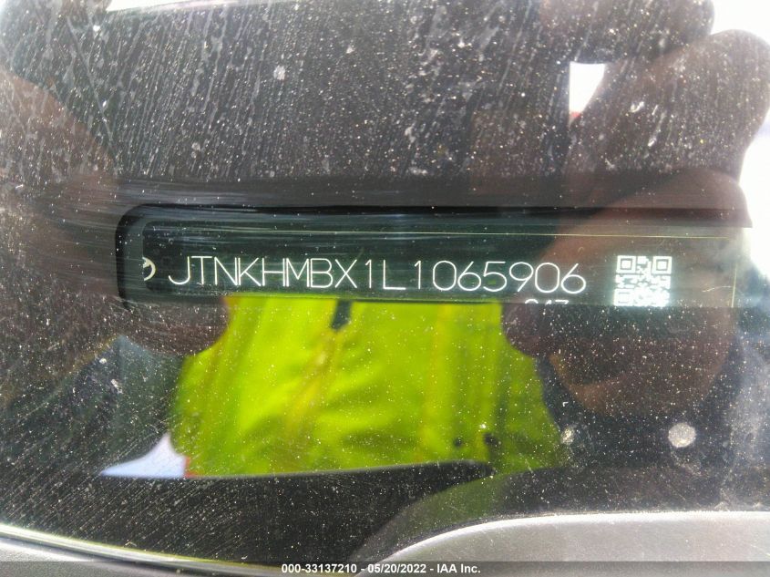 2020 TOYOTA C-HR LE/XLE/LIMITED JTNKHMBX1L1065906