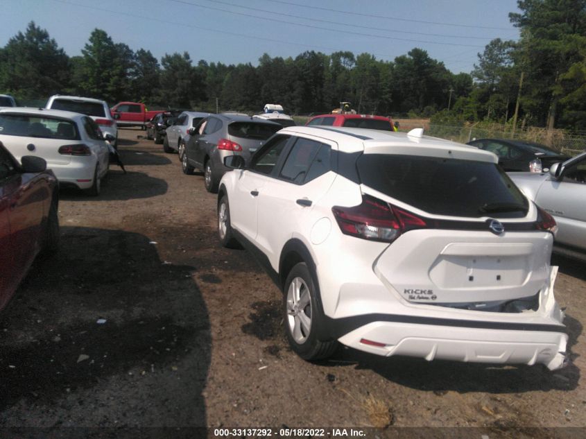 2021 NISSAN KICKS S 3N1CP5BV8ML544630