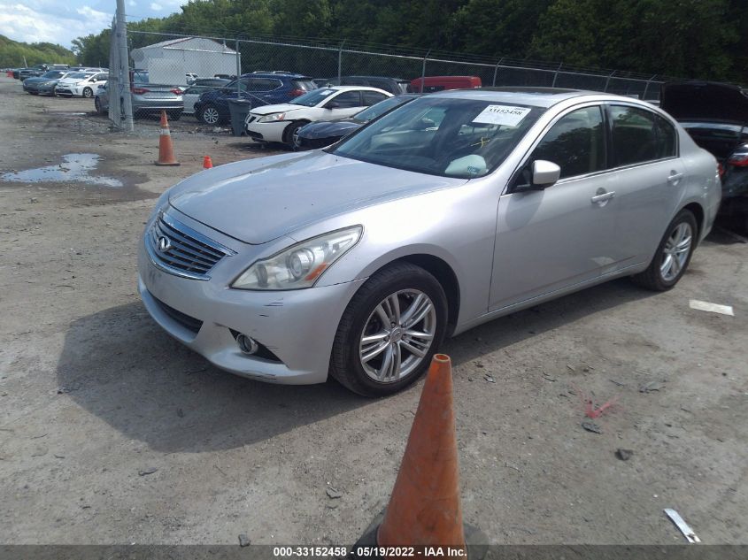 2013 INFINITI G37 SEDAN X JN1CV6AR0DM756198
