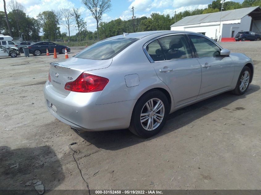 2013 INFINITI G37 SEDAN X JN1CV6AR0DM756198