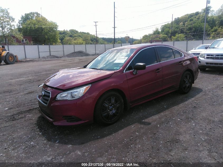 2015 SUBARU LEGACY 2.5I 4S3BNAA67F3059086