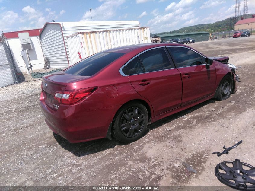 2015 SUBARU LEGACY 2.5I 4S3BNAA67F3059086