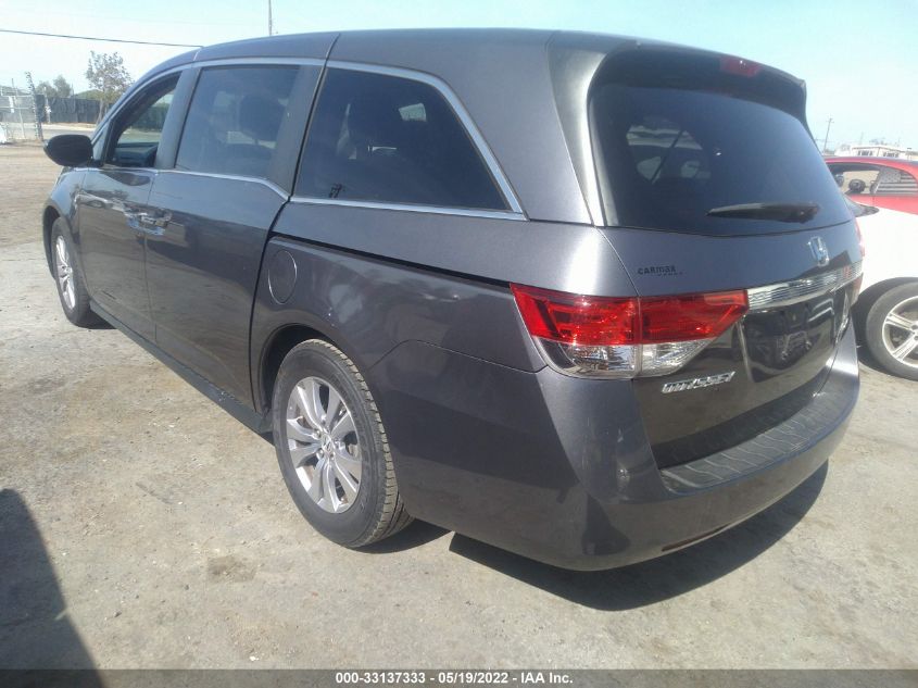 2016 HONDA ODYSSEY SE 5FNRL5H39GB024710