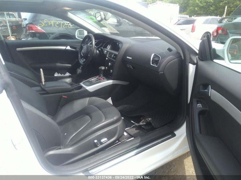 2013 AUDI A5 PREMIUM PLUS WAULFAFR6DA000895