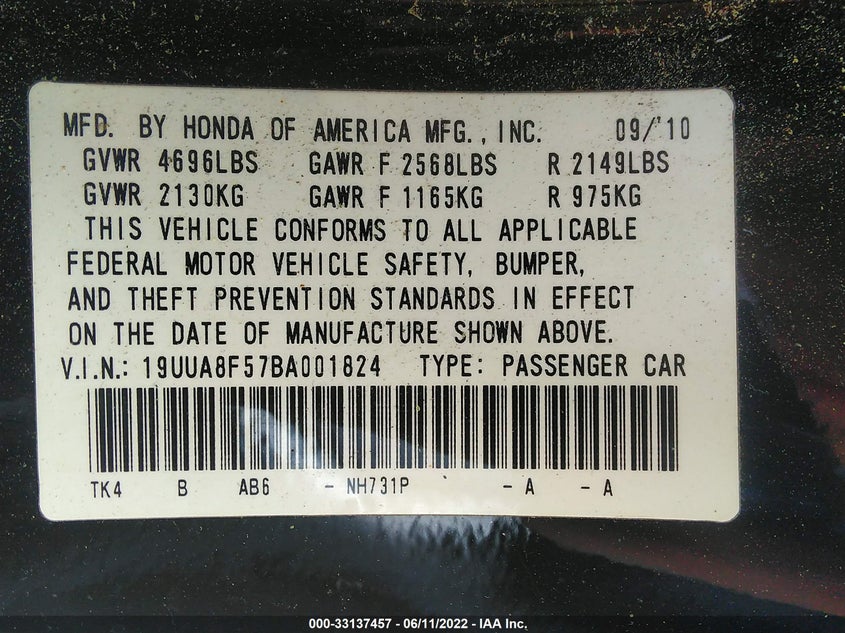 Acura Tl 2011