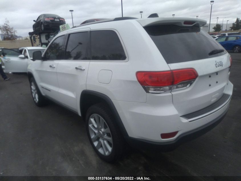 2017 JEEP GRAND CHEROKEE LIMITED 1C4RJEBG3HC617012