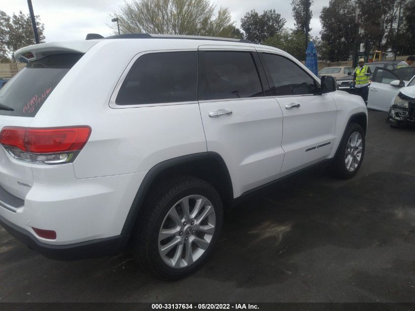 2017 JEEP GRAND CHEROKEE LIMITED 1C4RJEBG3HC617012
