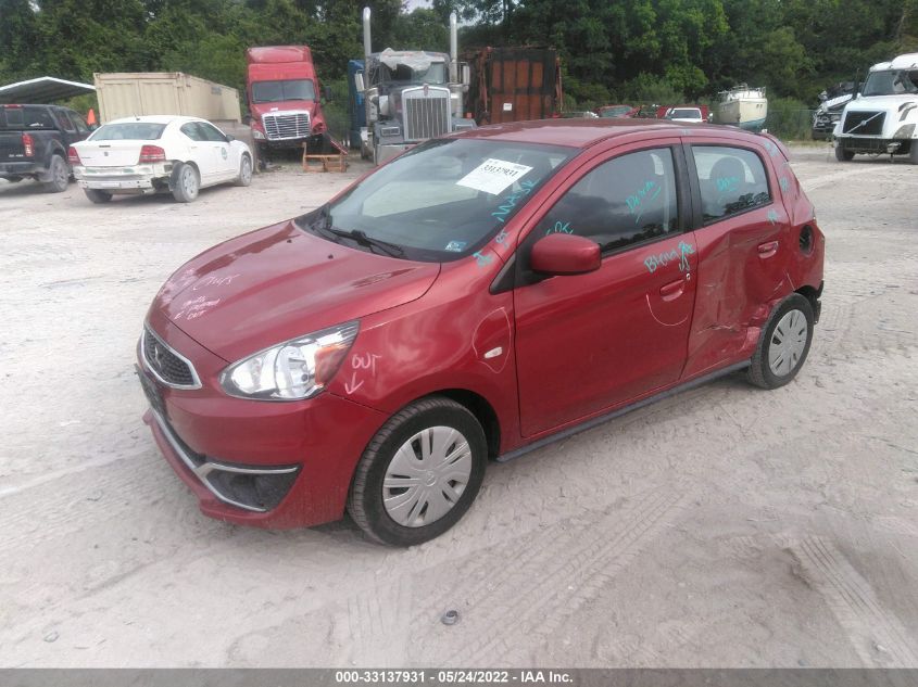 2017 MITSUBISHI MIRAGE ES ML32A3HJXHH018140