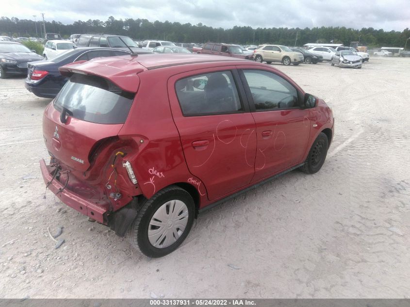 2017 MITSUBISHI MIRAGE ES ML32A3HJXHH018140