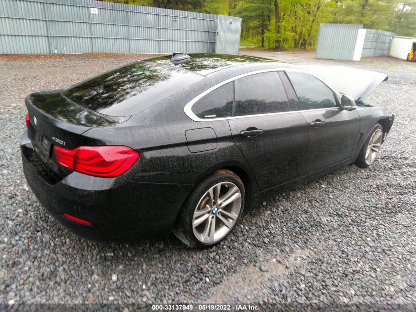 2019 BMW 4 SERIES 430I XDRIVE WBA4J3C59KBL07128