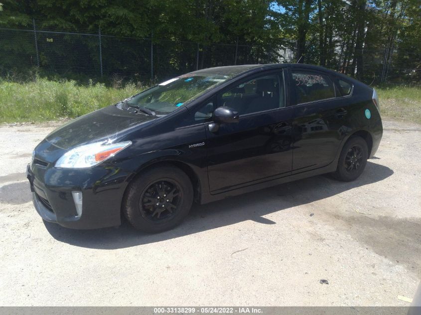 2015 TOYOTA PRIUS FOUR JTDKN3DU7F0395652