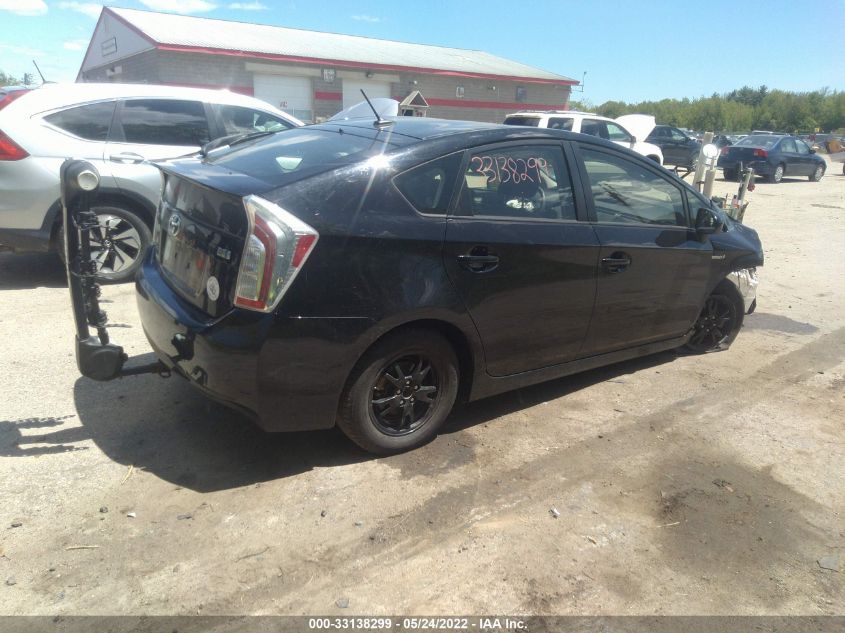 2015 TOYOTA PRIUS FOUR JTDKN3DU7F0395652