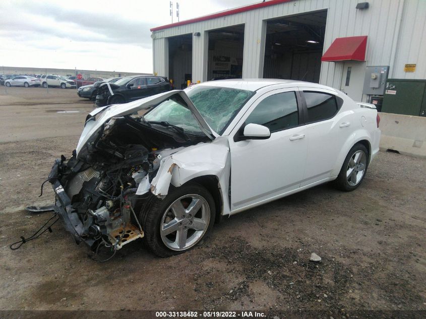 2014 DODGE AVENGER SXT 1C3CDZCB2EN151259