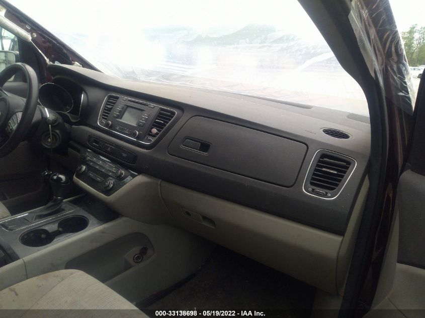 2017 KIA SEDONA LX KNDMB5C14H6221476