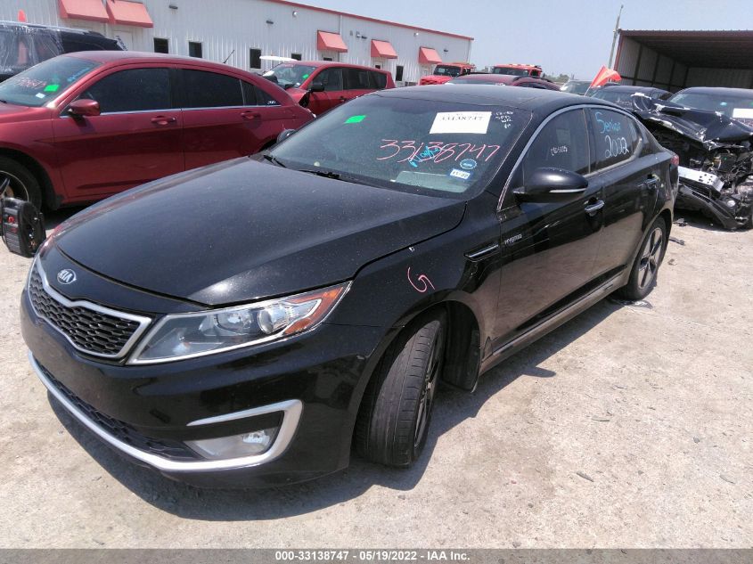2013 KIA OPTIMA HYBRID EX KNAGM4AD5D5055562