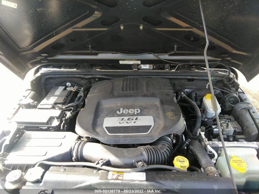 2013 JEEP WRANGLER SPORT 1C4AJWAG4DL622234