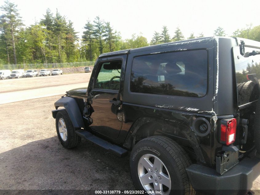 2013 JEEP WRANGLER SPORT 1C4AJWAG4DL622234