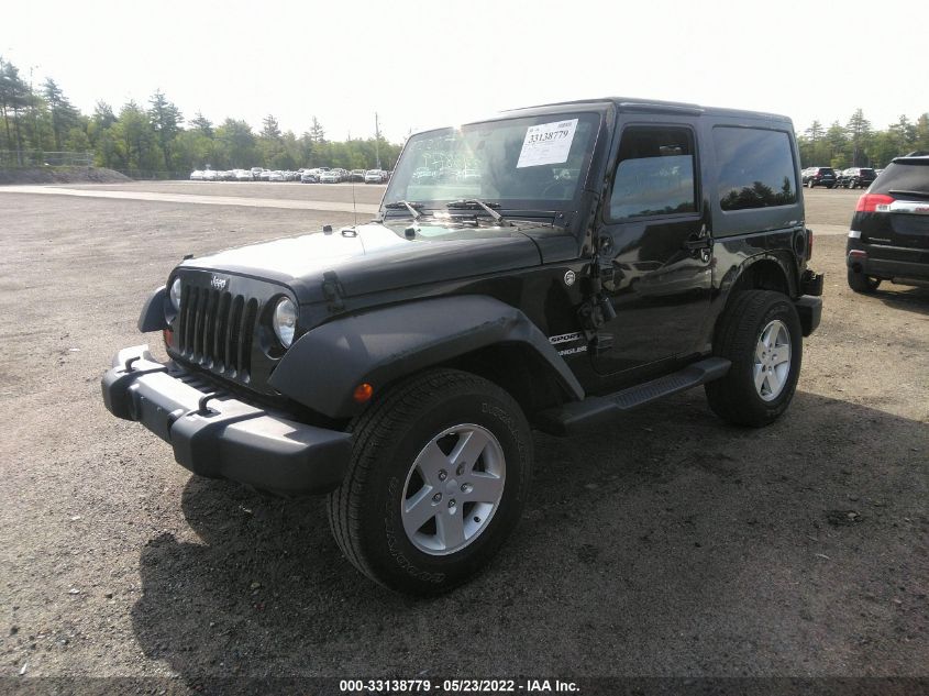 2013 JEEP WRANGLER SPORT 1C4AJWAG4DL622234