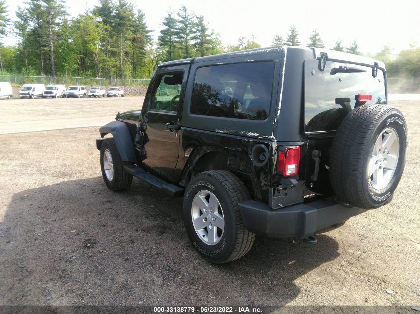 2013 JEEP WRANGLER SPORT 1C4AJWAG4DL622234