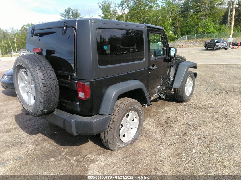2013 JEEP WRANGLER SPORT 1C4AJWAG4DL622234