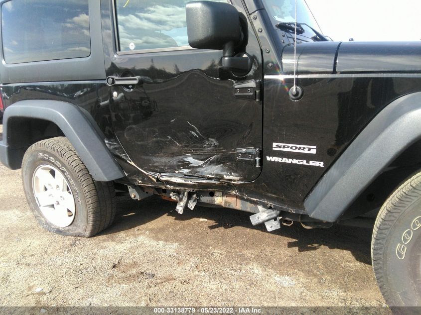 2013 JEEP WRANGLER SPORT 1C4AJWAG4DL622234