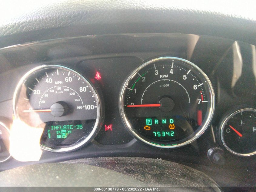 2013 JEEP WRANGLER SPORT 1C4AJWAG4DL622234