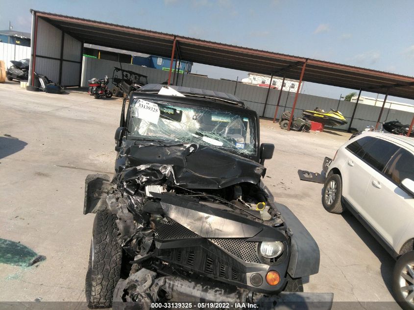 2013 JEEP WRANGLER SPORT 1C4AJWAGXDL602201