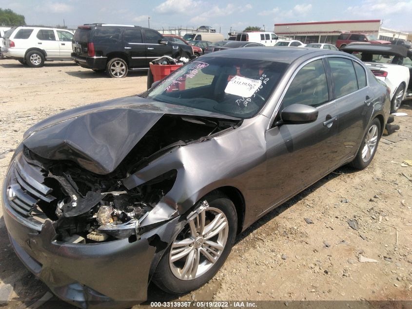 2013 INFINITI G37 SEDAN JOURNEY JN1CV6AP9DM720105