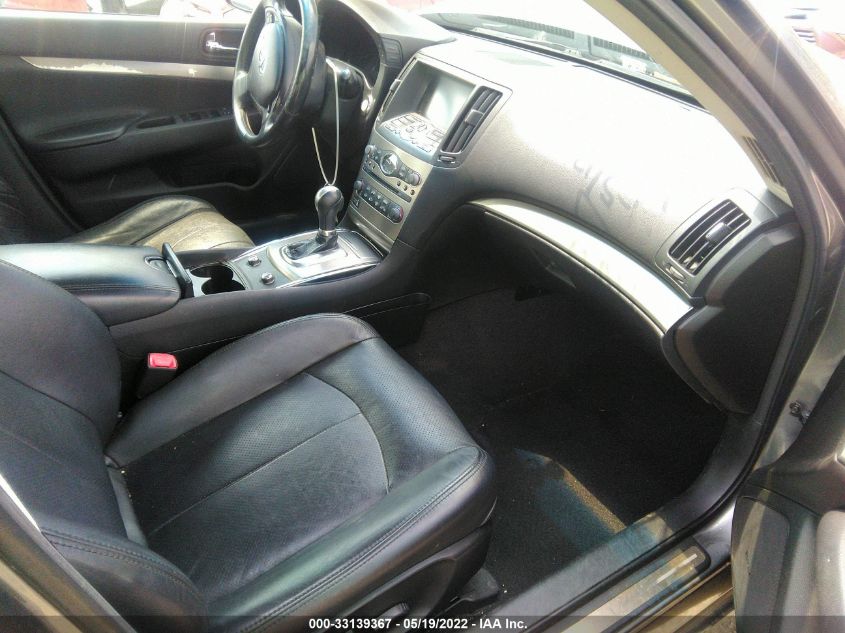 2013 INFINITI G37 SEDAN JOURNEY JN1CV6AP9DM720105