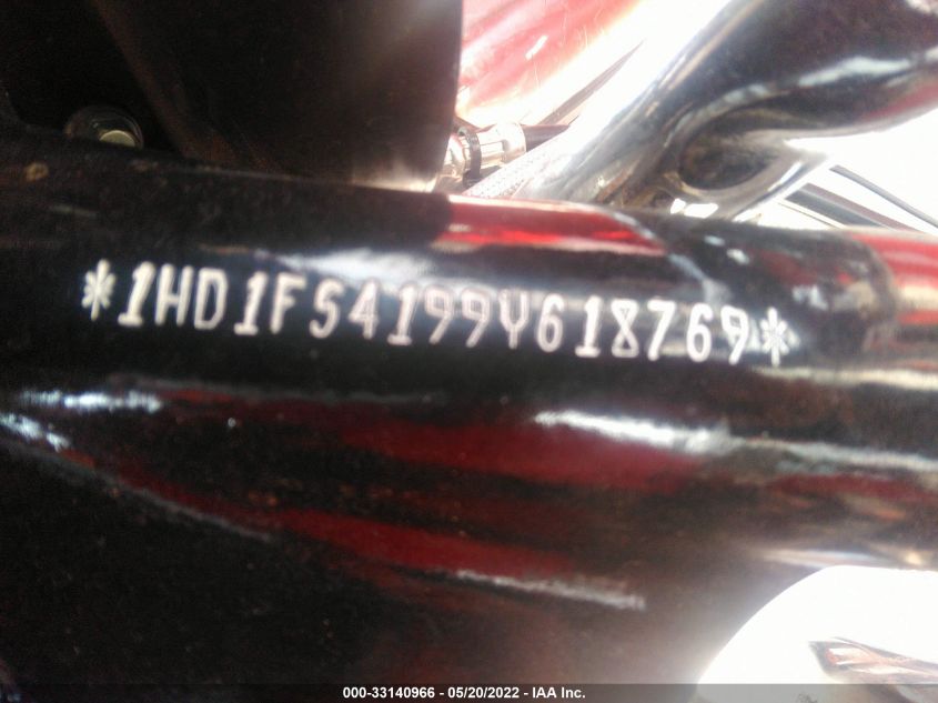 2009 HARLEY-DAVIDSON FLTR 1HD1FS4199Y618769