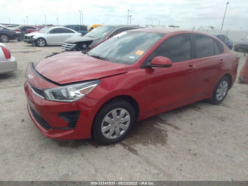 2022 KIA RIO S 3KPA24AD5NE443055