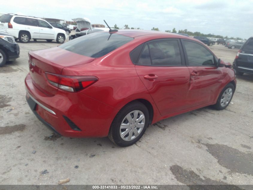 2022 KIA RIO S 3KPA24AD5NE443055