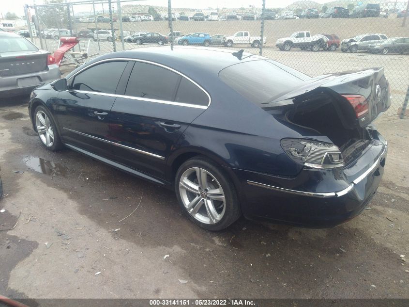 2013 VOLKSWAGEN CC R-LINE WVWAN7AN7DE543492