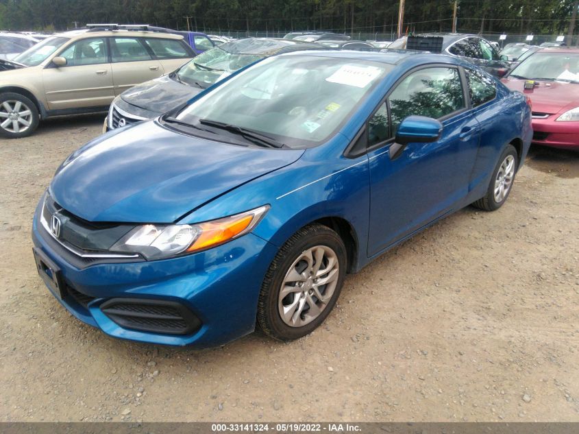 2015 HONDA CIVIC COUPE LX 2HGFG3B58FH507850