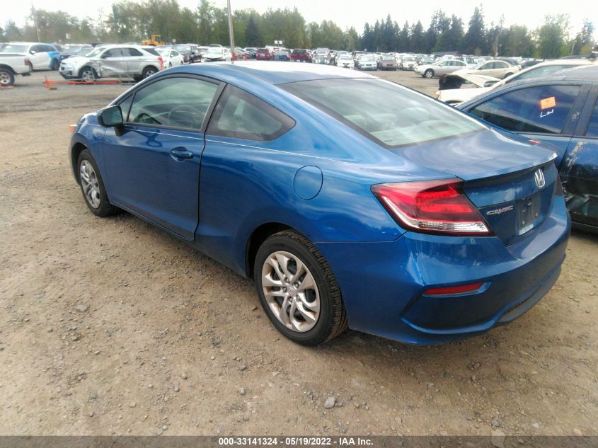 2015 HONDA CIVIC COUPE LX 2HGFG3B58FH507850