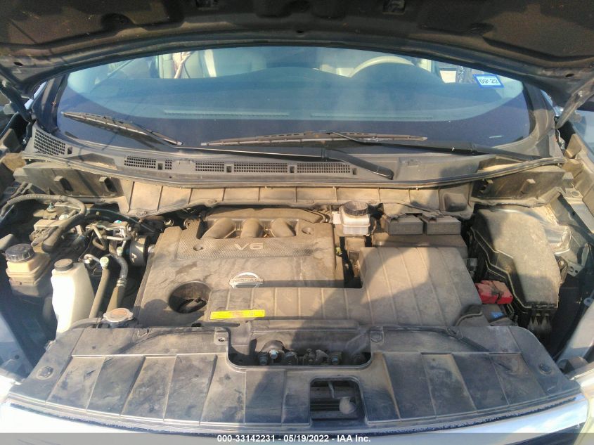 2013 NISSAN QUEST SL JN8AE2KP1D9065280