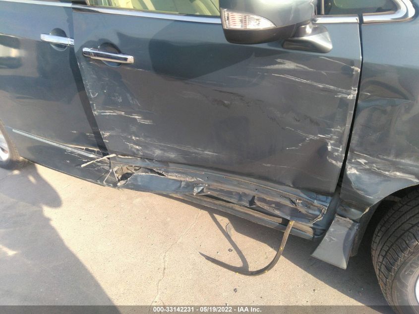 2013 NISSAN QUEST SL JN8AE2KP1D9065280